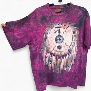 The Mountain Purple Dreamcatcher Short Sleeve Tee